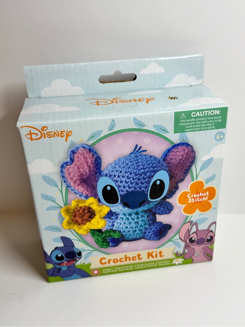 Disney Crochet Stitch Kit - Purple & Blue
